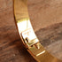 Monet Textured Hinged Bangle Bracelet
